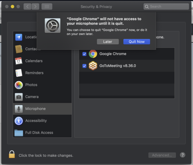 Macos Mojave Set Permissions For Items On Your Mac